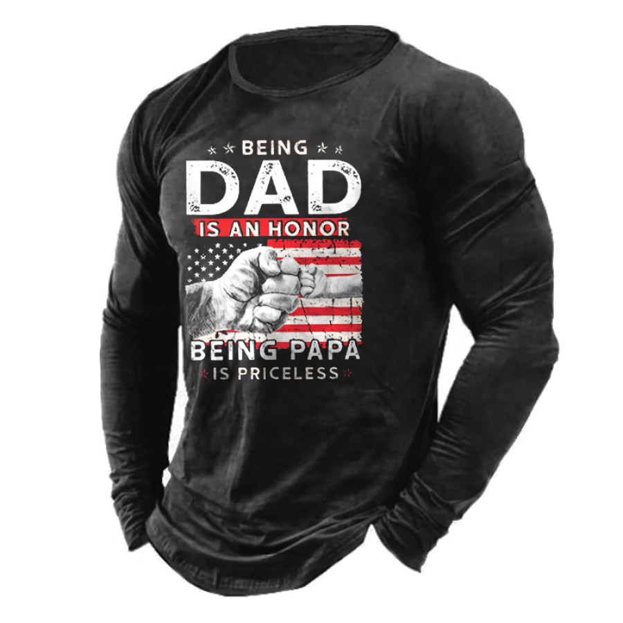 

Being DAD Is An Honor Men's T-Shirt