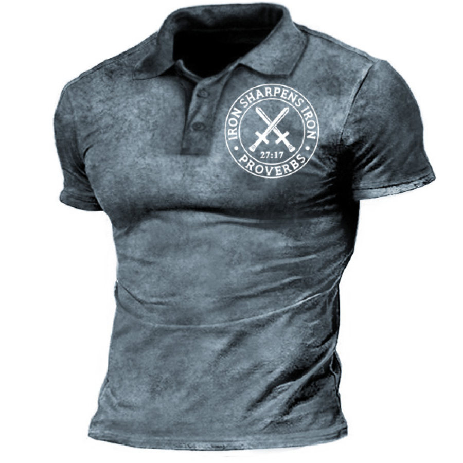 

Men's Christian Polo T-shirt