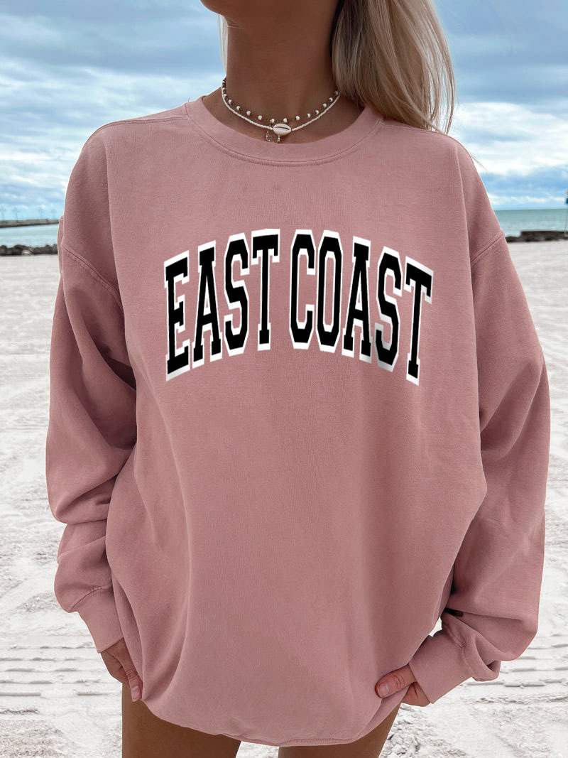Women's East Coast Crewneck Chic Sweatshirt