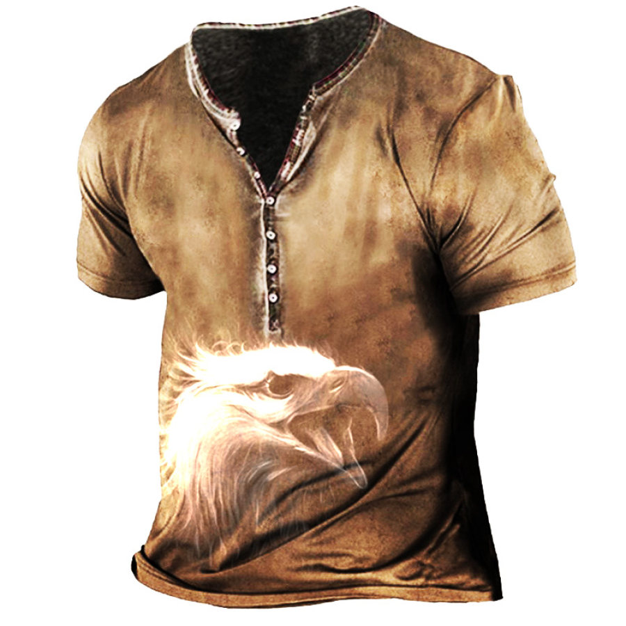 

Eagle Men's Henley T-shirt