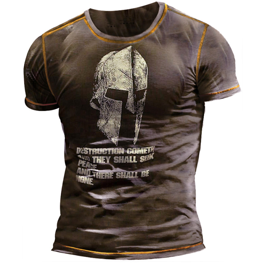 

Men's Vintage Vikings Outdoor Tactical Crew Neck T-Shirt