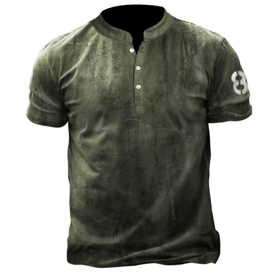 

Men's Outdoor Tactical Henley T-Shirt