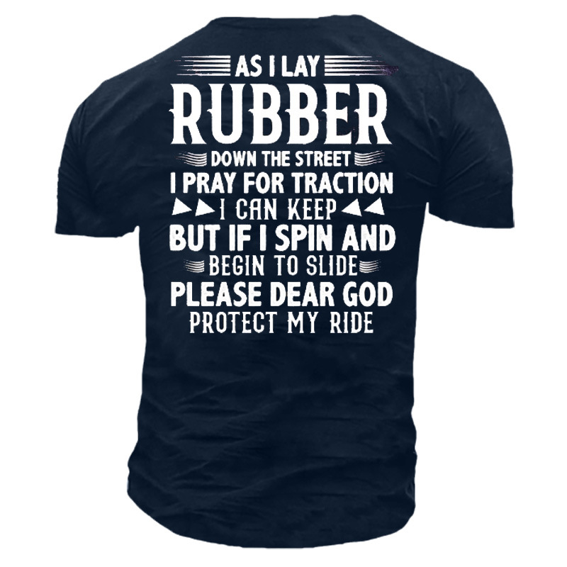 As I Lay Rubber Chic Down The Street Png, As I Lay Rubber Down The Street Men's Short Sleeve T-shirt