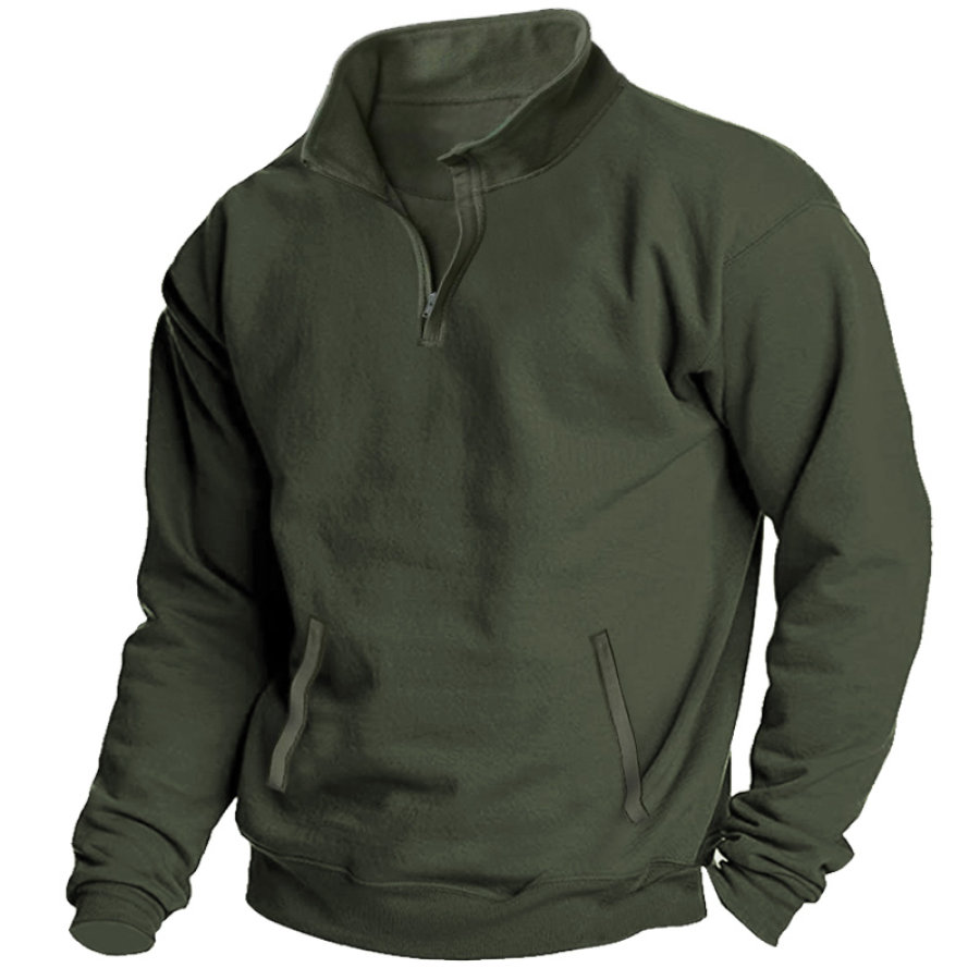 

Men's Outdoor Training Slant Pocket Half-Zip Sweatshirt