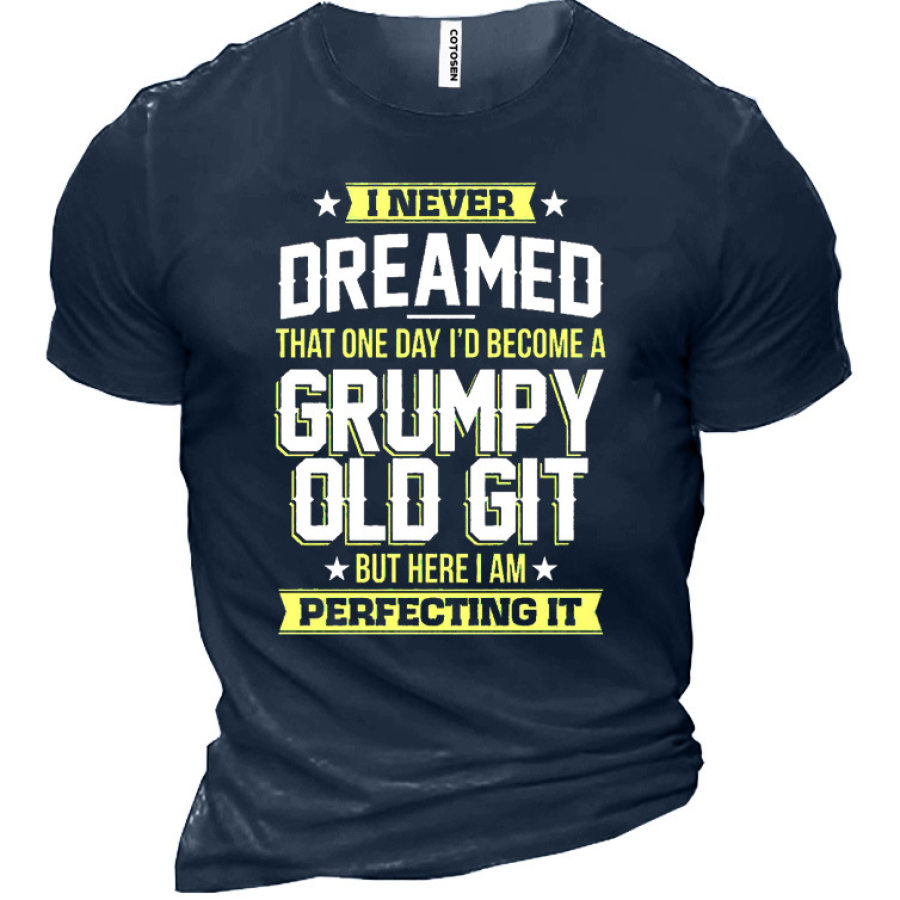 

GRUMPY OLD GIT T Shirt Top Funny Men's T-Shirt