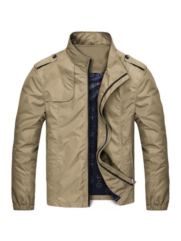 Men's Outdoor Zip Casual Jacket