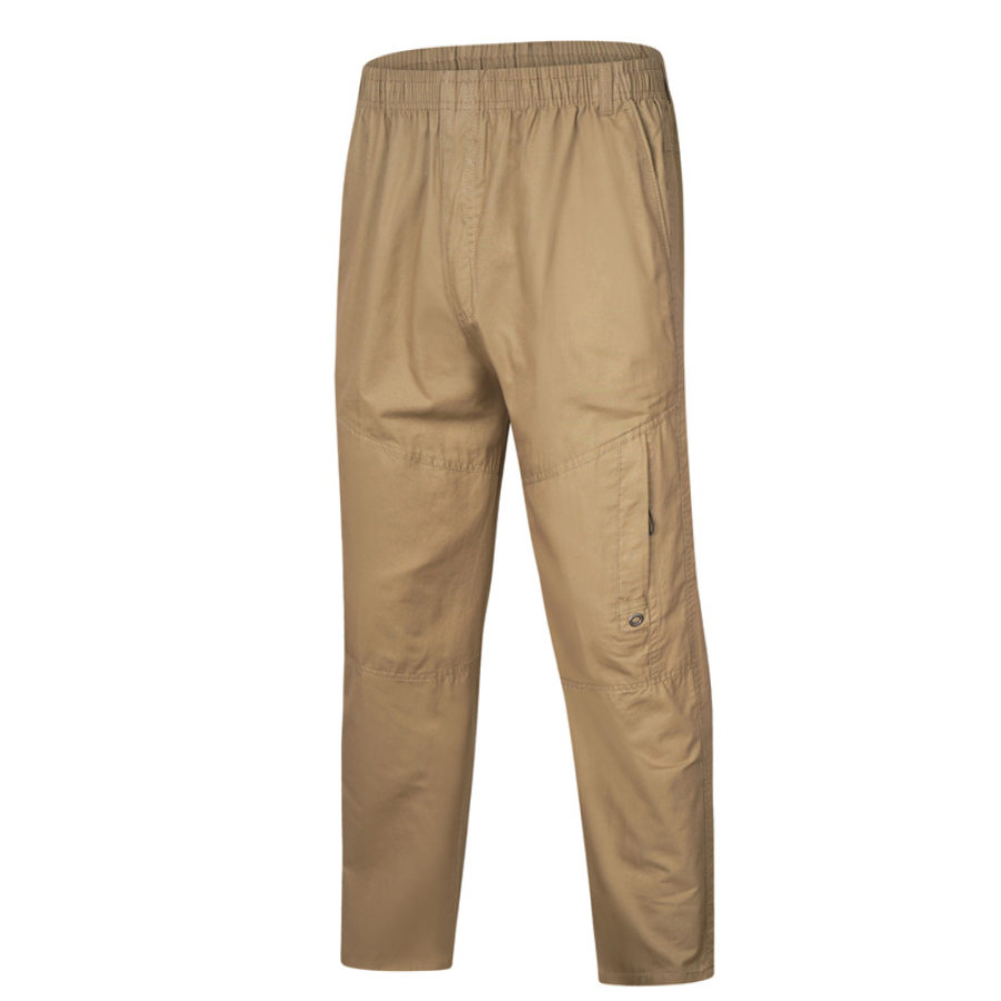 

Men's Outdoor Elastic Waist Casual Cargo Pants