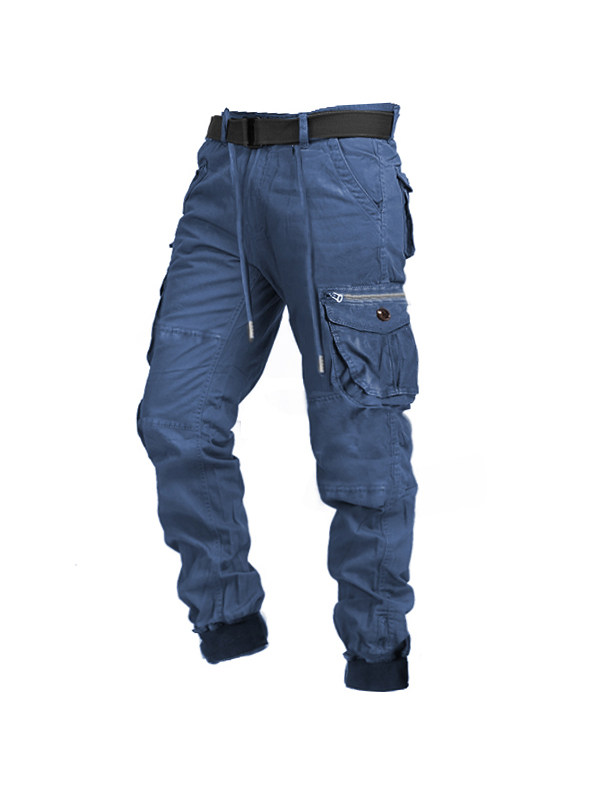 Men's Outdoor Zipper Multi-pocket Combat Casual Tactical Pants