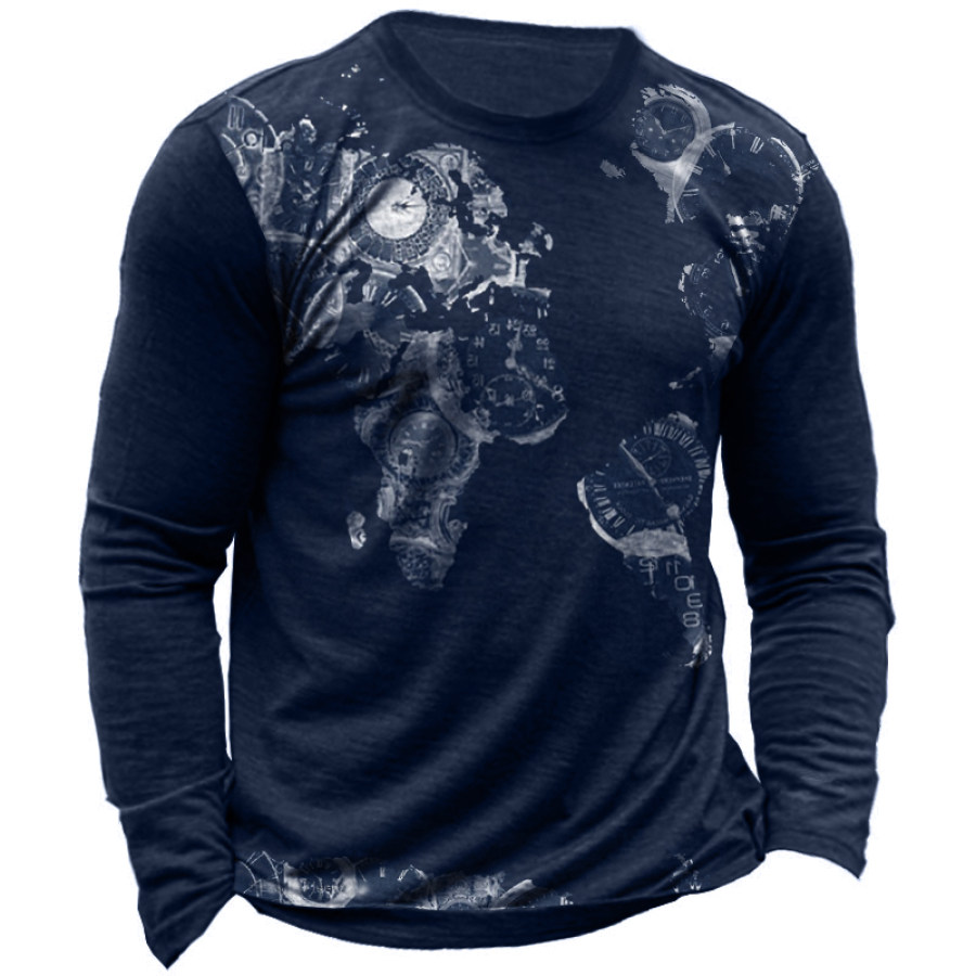 

Men's Time Gear Graphic Print T-Shirt