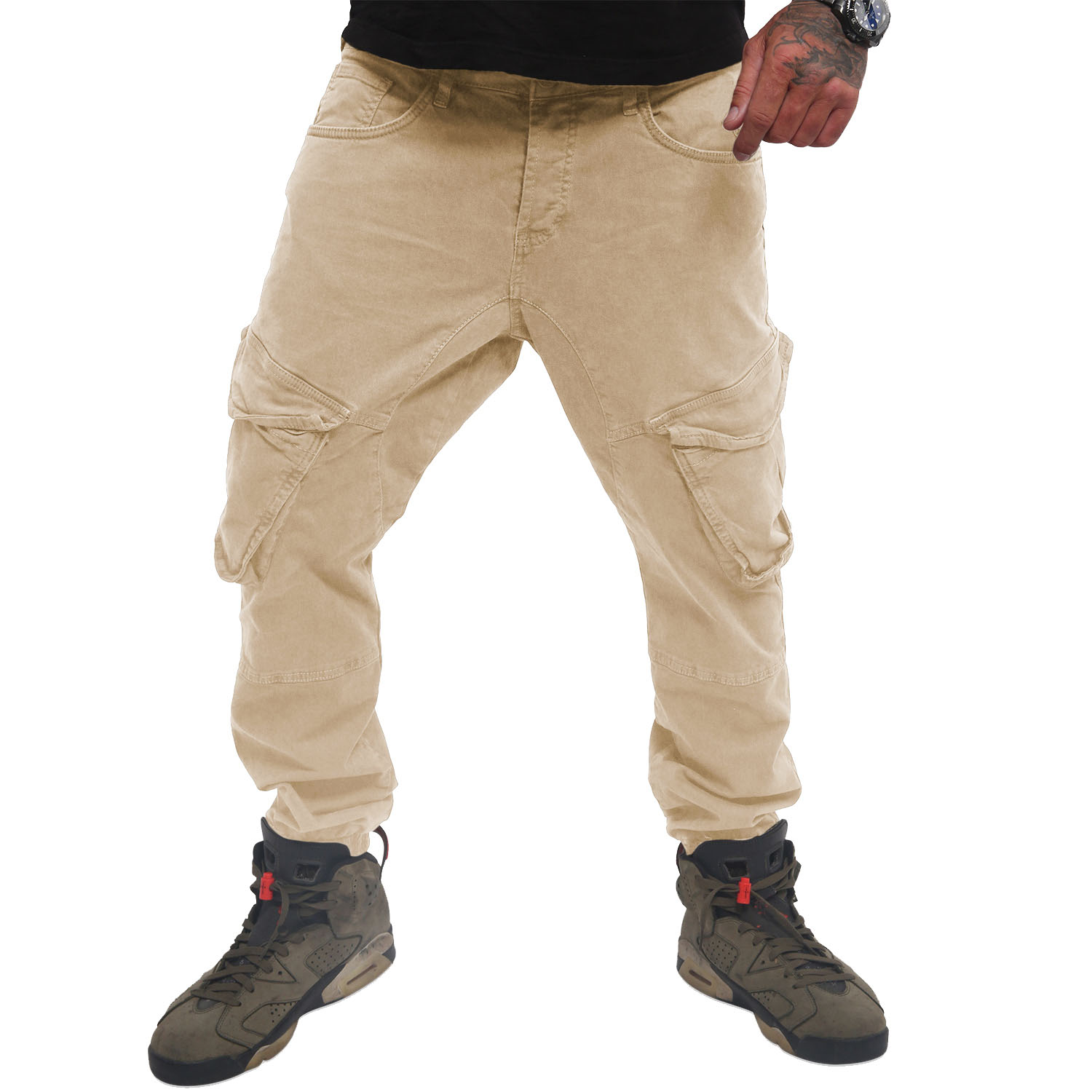 Men's Outdoor Vintage Multi-pocket Chic Tactical Pants