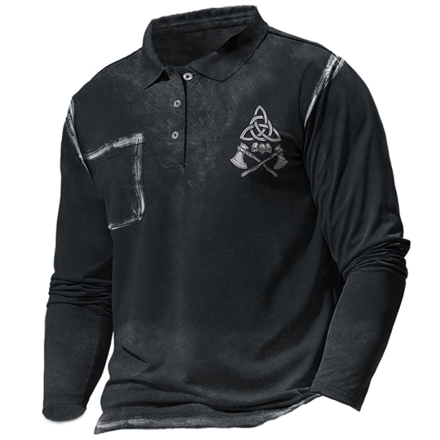 

Men's Vintage Washed Spartan Pocket T-Shirt