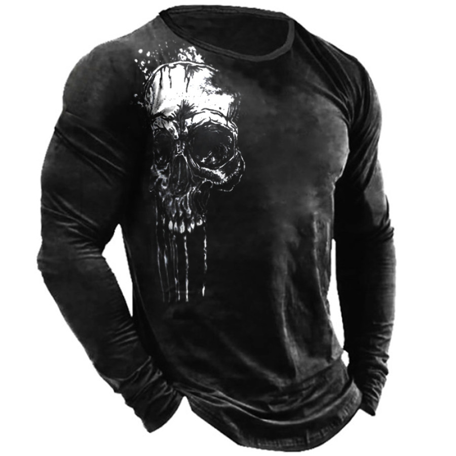 

Men's Skull Vintage Washed T-Shirt