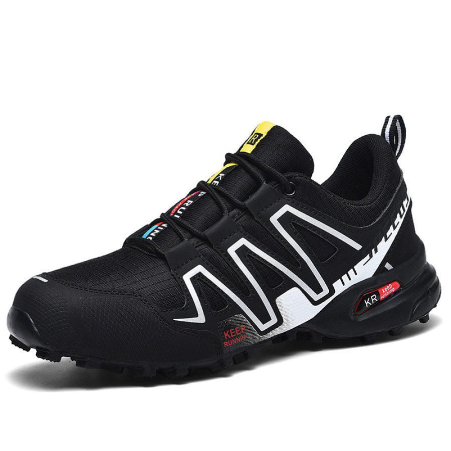 

Men'snon-slip Wear-resistant Color Block Stitching Outdoor Hiking Shoes