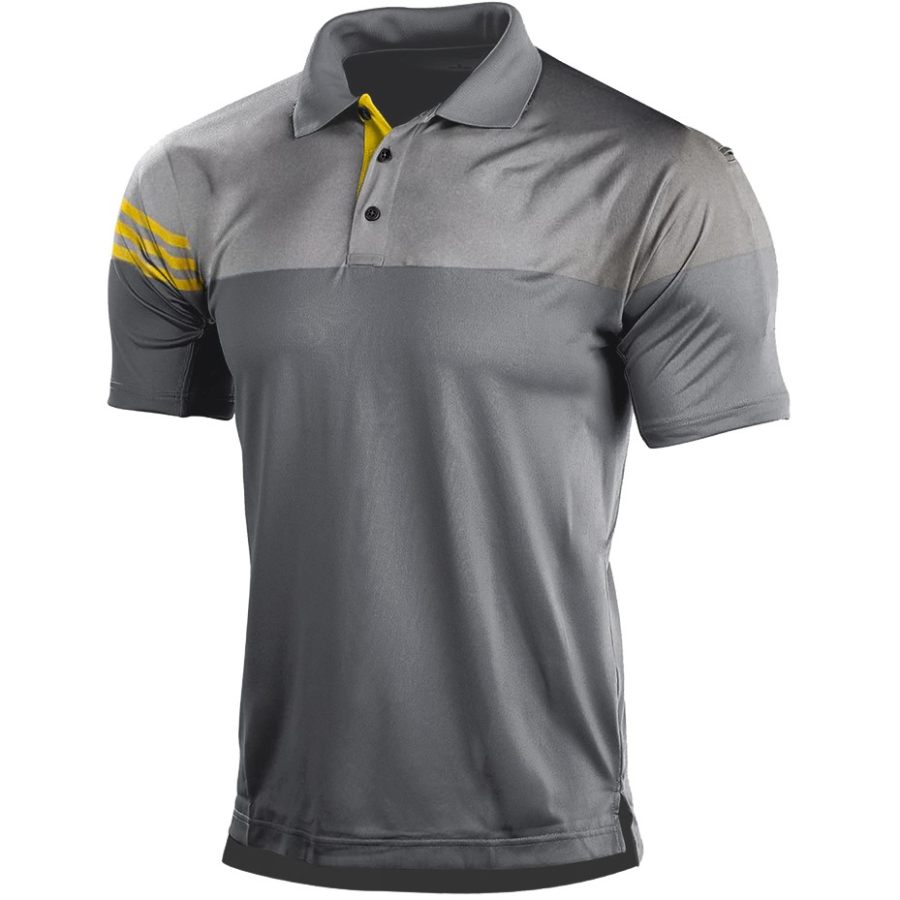 

Men's Breathable Outdoor Sports Quick Dry Polo Shirt