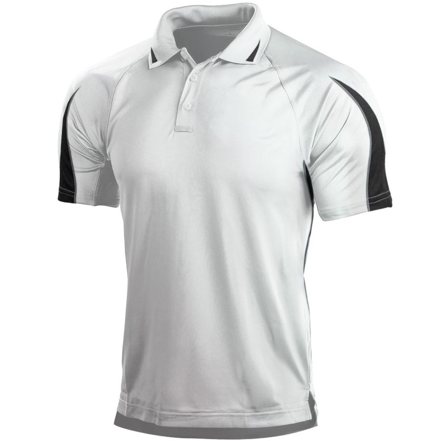 

Men's Super Stretch Quick Dry Sweat Absorbing Outdoor Sports Polo Shirt