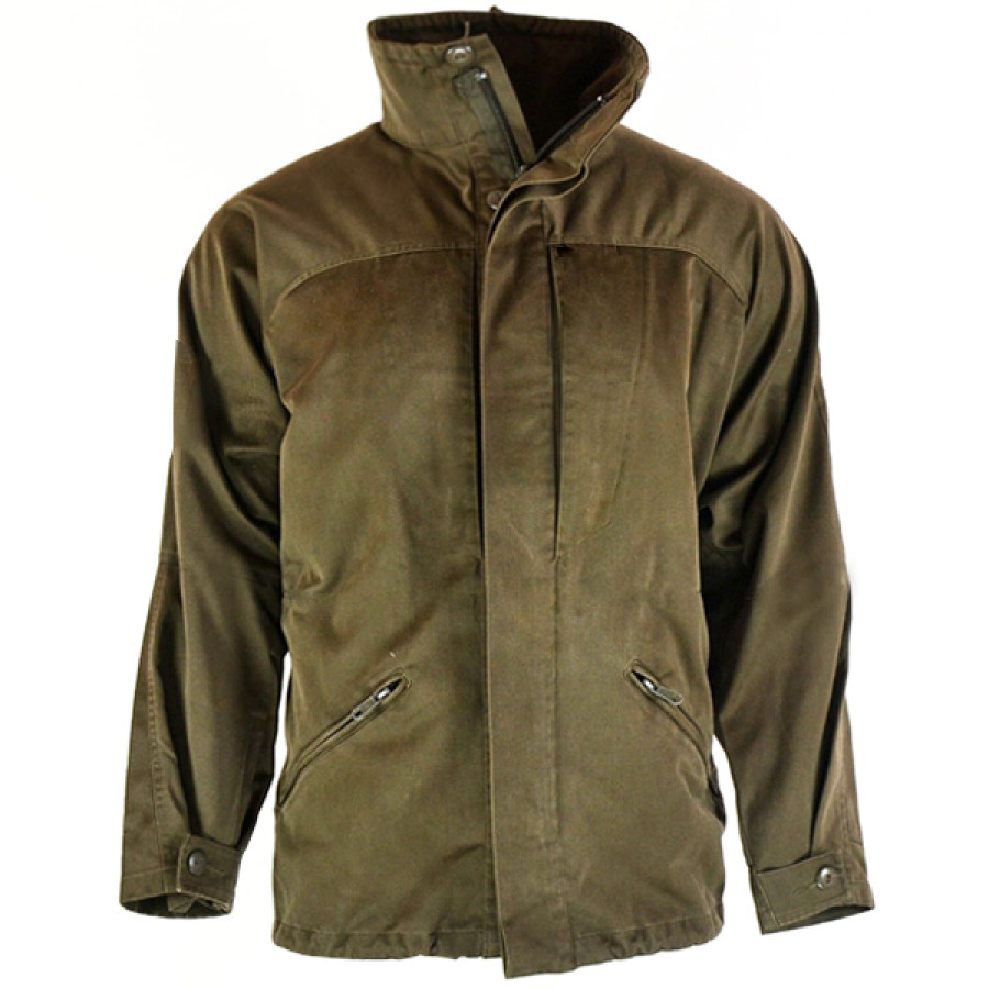 

Men's Outdoor Zipper Pocket Chest Dark Pocket Tactical Jacket