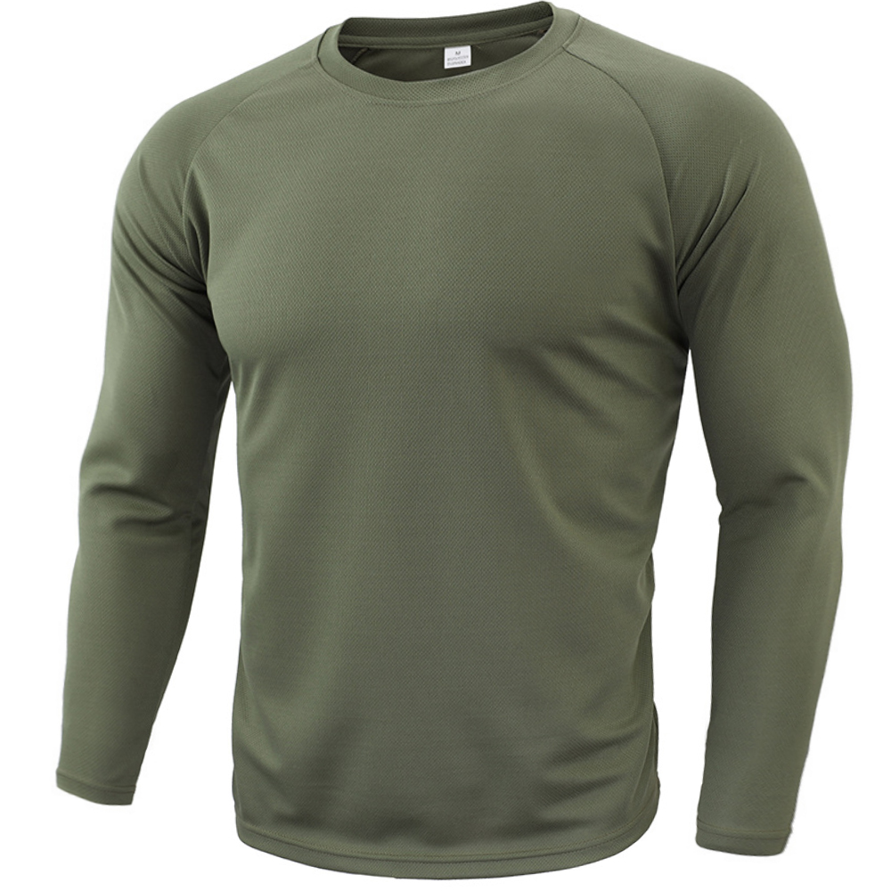 Men's Outdoor Comfortable Casual Chic Round Neck Long Sleeves
