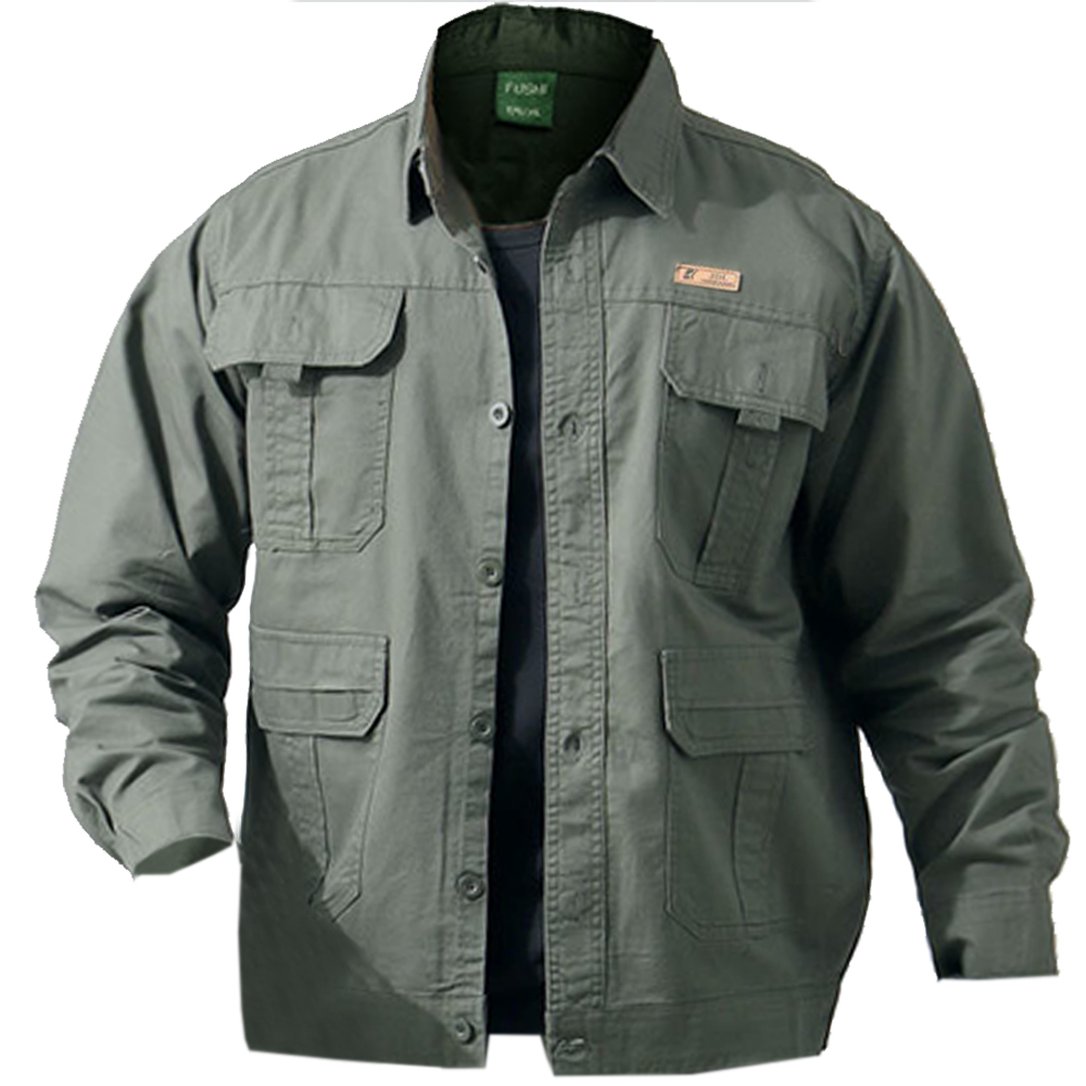 Men's Outdoor Tactical Multi-pocket Chic Workwear Jackets