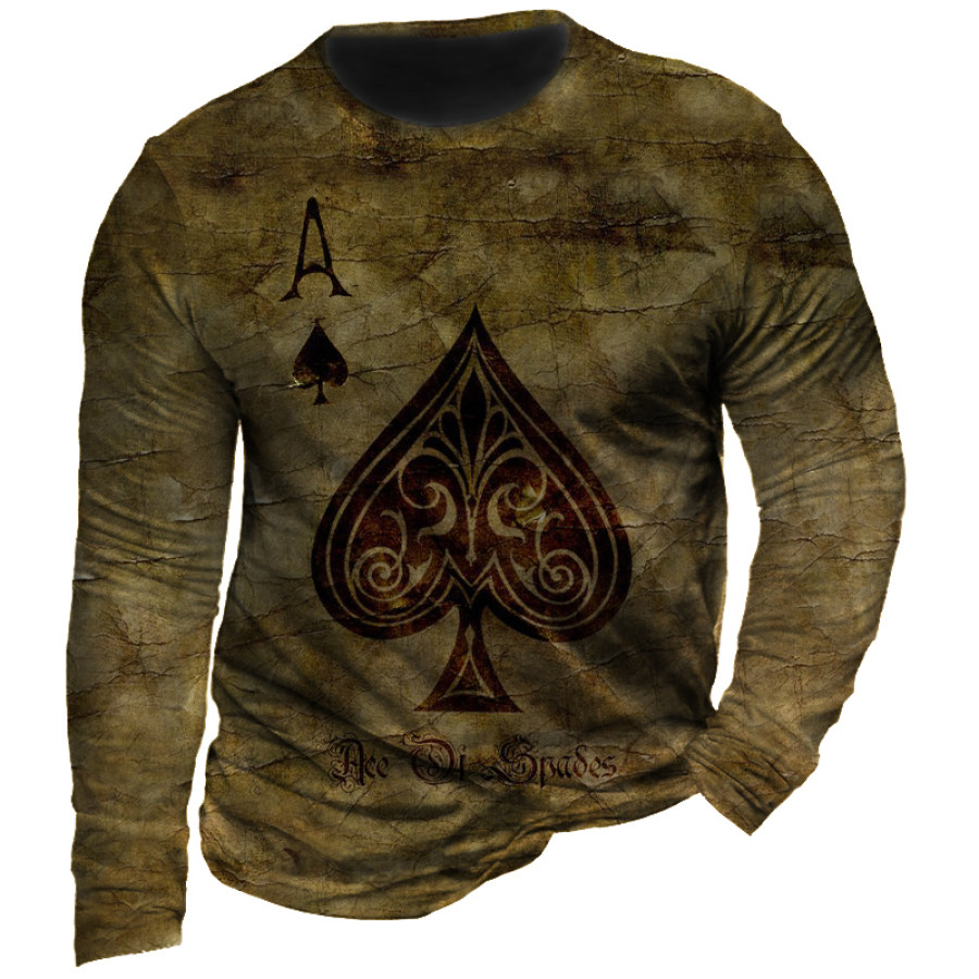 

Men's Poker Vintage T-Shirt