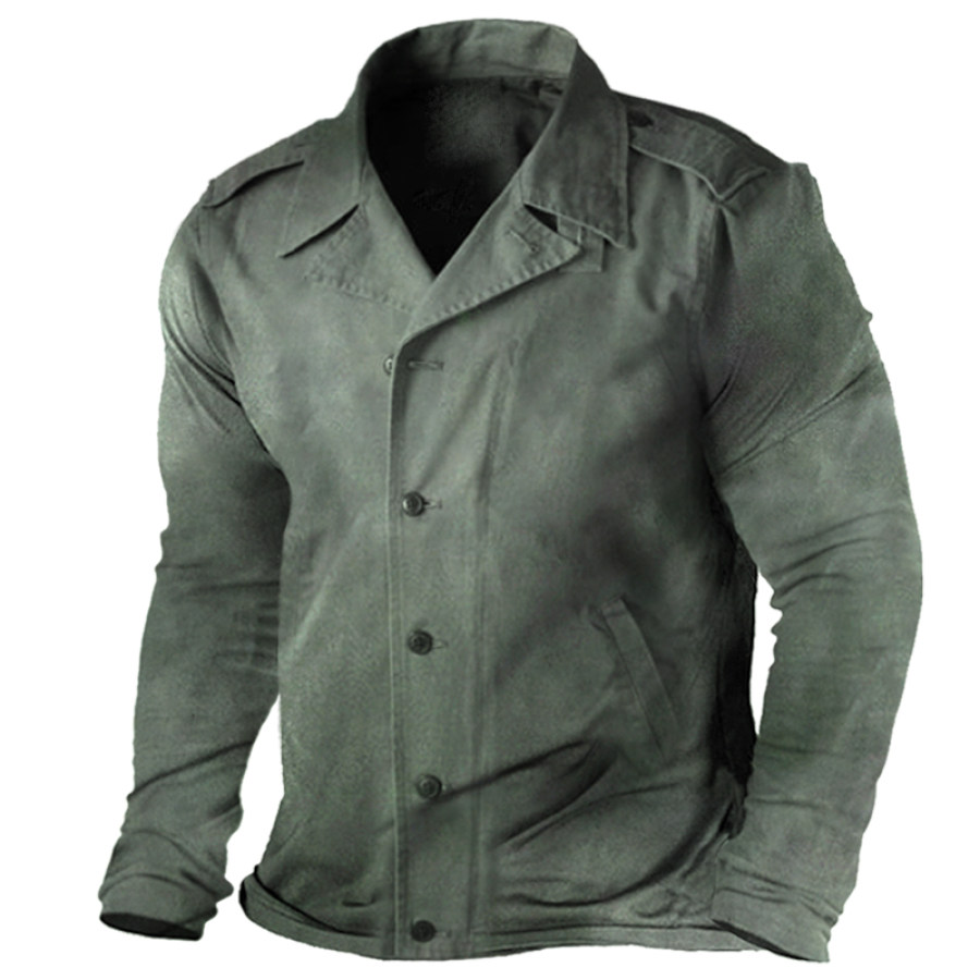 

Men's Outdoor Tactical Lapel Shirt