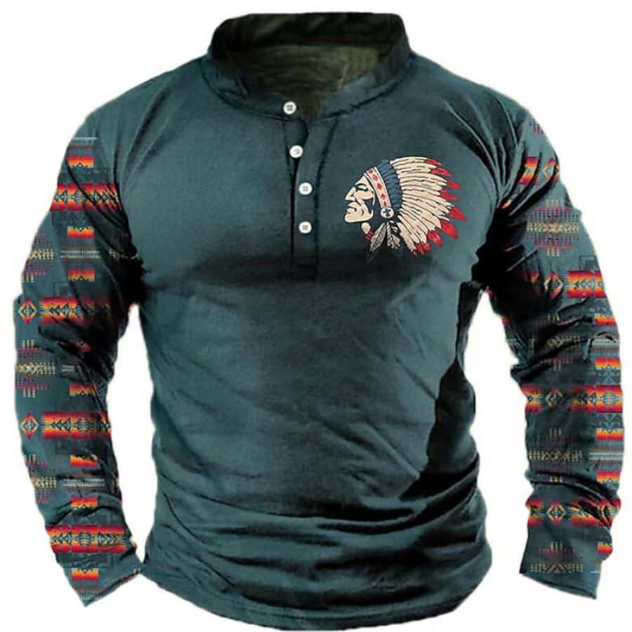 

Men's Outdoor Casual Long Sleeve T-Shirt