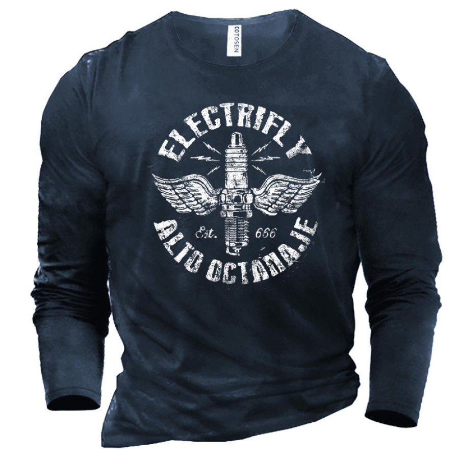 

Electrifly Alto Dctanaje Men's Printed Cotton T-Shirt