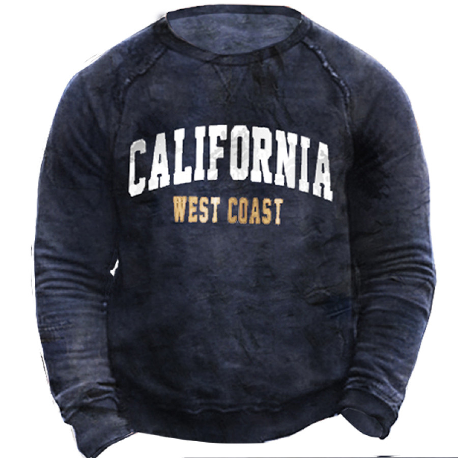 

Men's Retro California Outdoor Sweatshirt