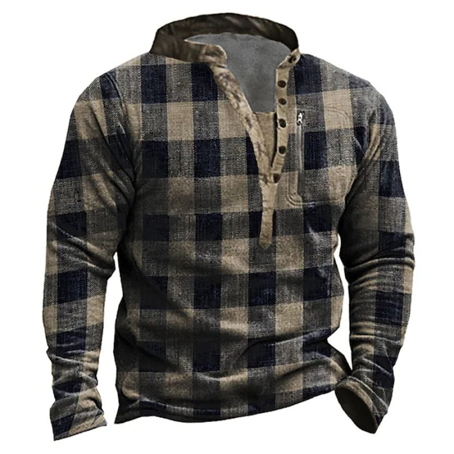 

Men's Outdoor Casual Long Sleeve T-Shirt