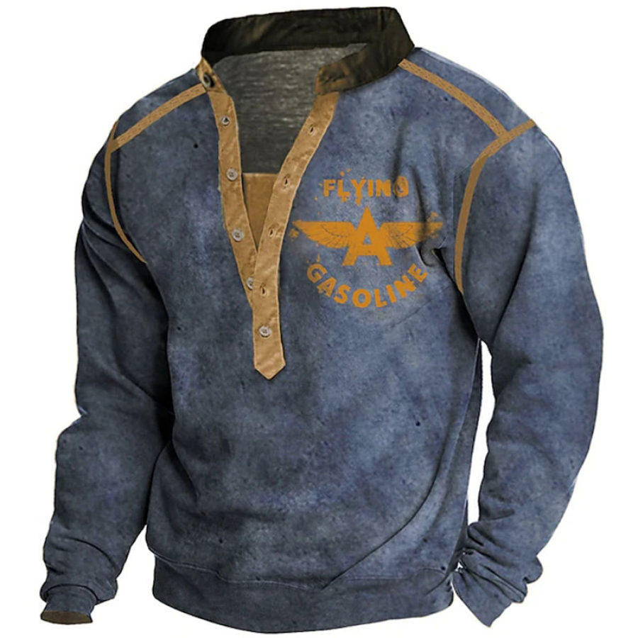 

Men's Outdoor Casual Long Sleeve T-Shirt