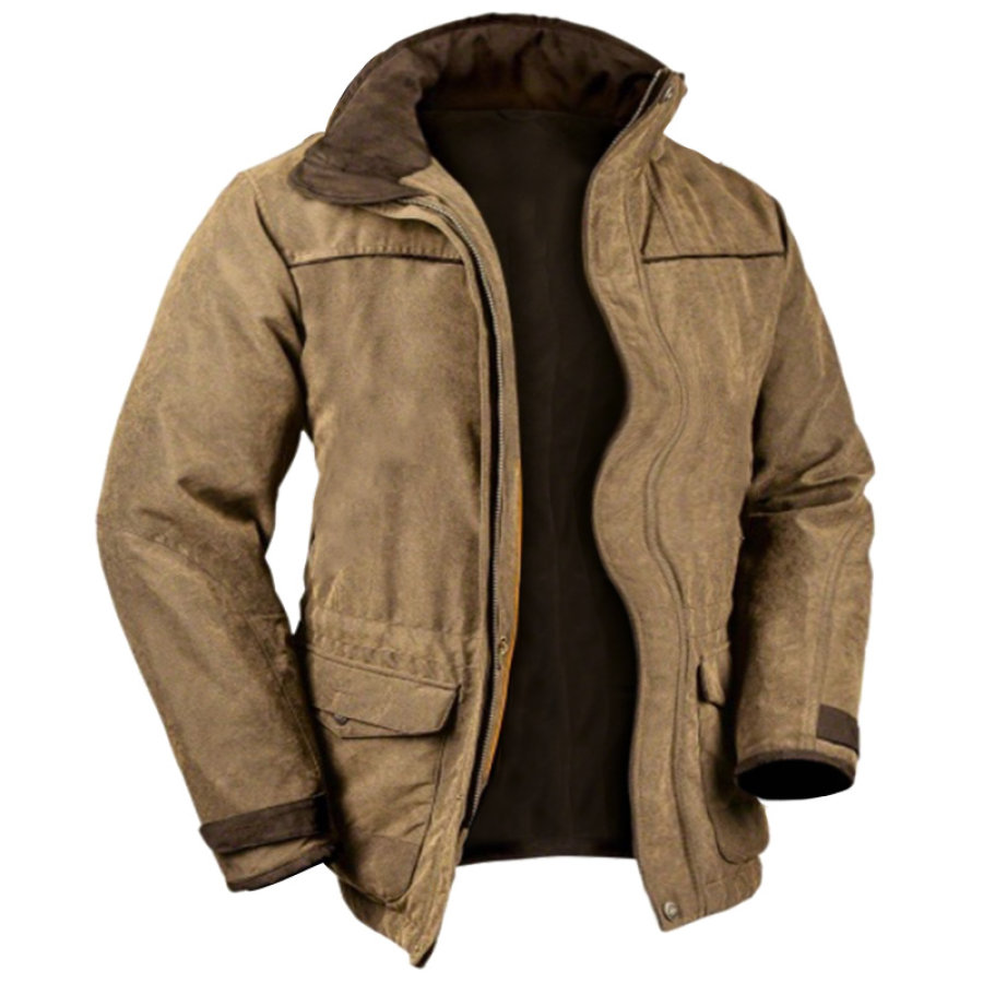 

Men's Retro Flight Outdoor Training Workwear Tactical Jacket