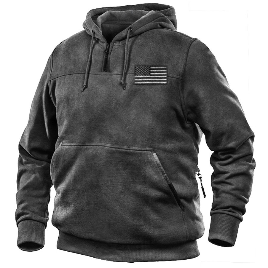 

Men's Outdoor Special Training Tactical Patchwork Hoodie