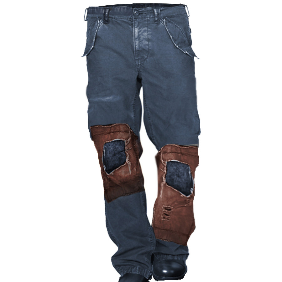 

Men's Vintage Panel Tactical Cargo Pants