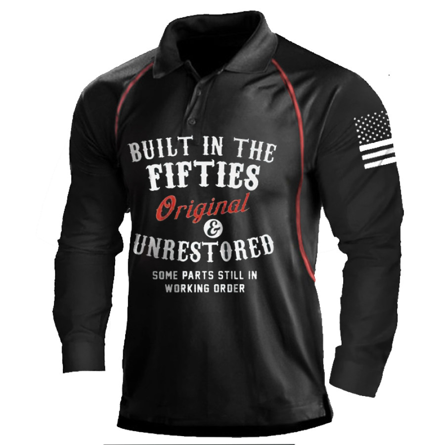

Built In The Fifties Original And Unrestored Men Men Sprots T-shirt