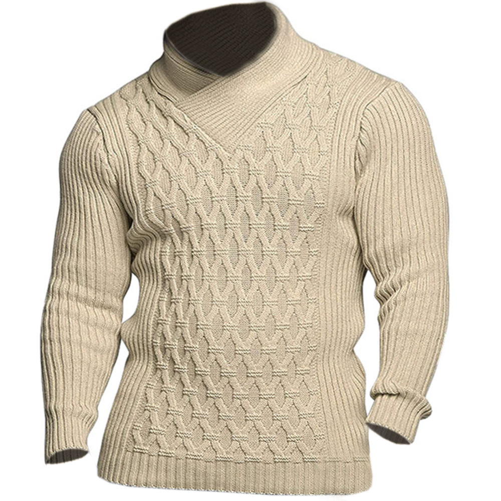 Men's Outdoor Warm Casual Chic Knitted Sweater