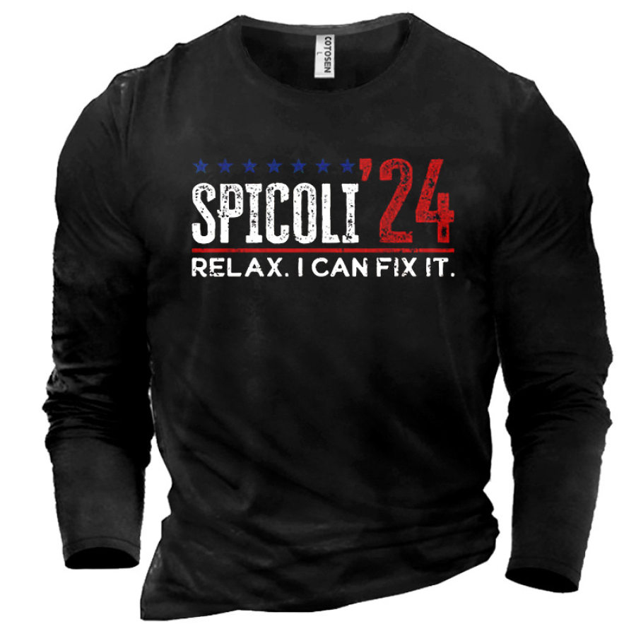 

Men's Spicoli'24 Relax I Can Fix It T-Shirt