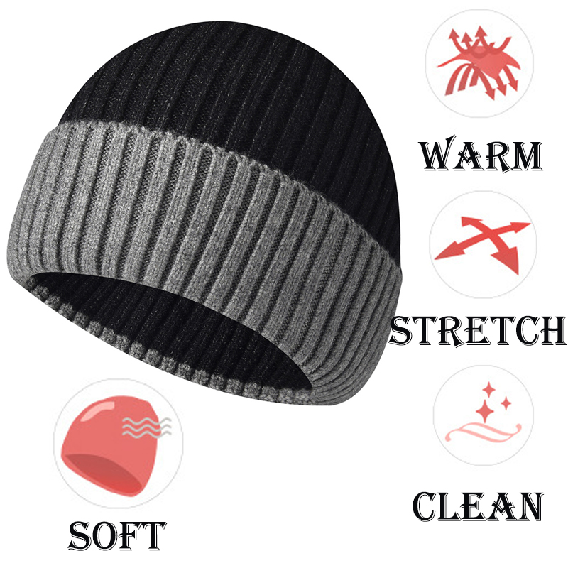 Rabbit Velvet Core Yarn Chic Warm Rolled Fleece Outdoor Dome Hat