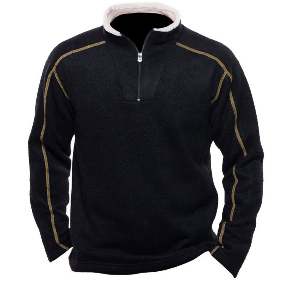 

Men's Outdoor Warm Zipper Sweatshirt