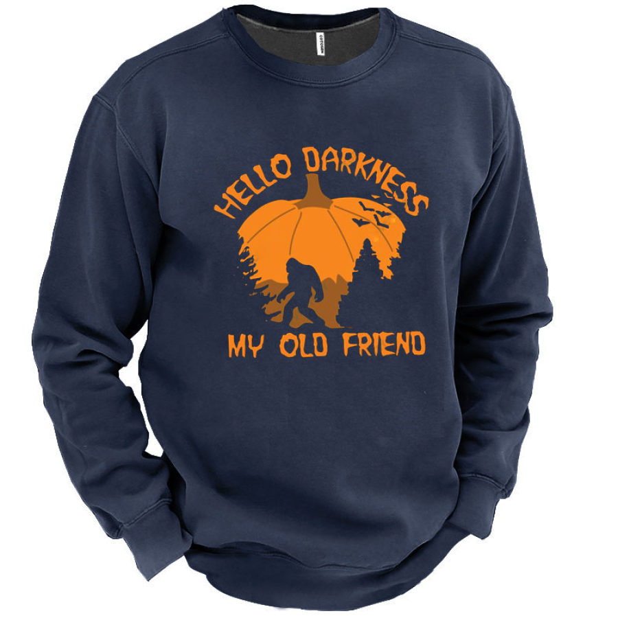 

Hello Darkness My Old Friend Men's Sweatshirt