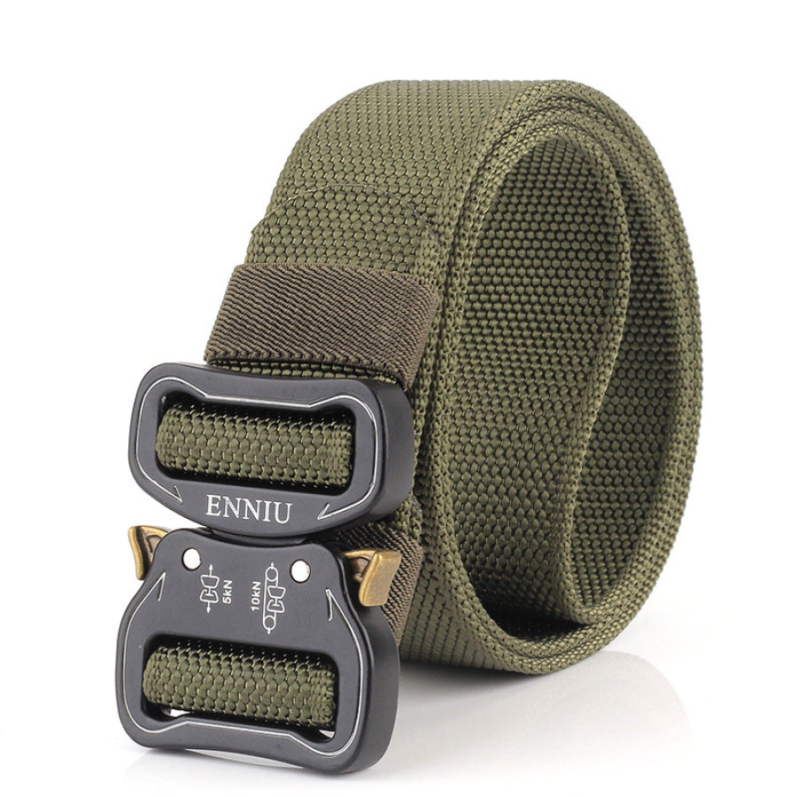 

Men's Outdoor Tactical Buckle Nylon Belt