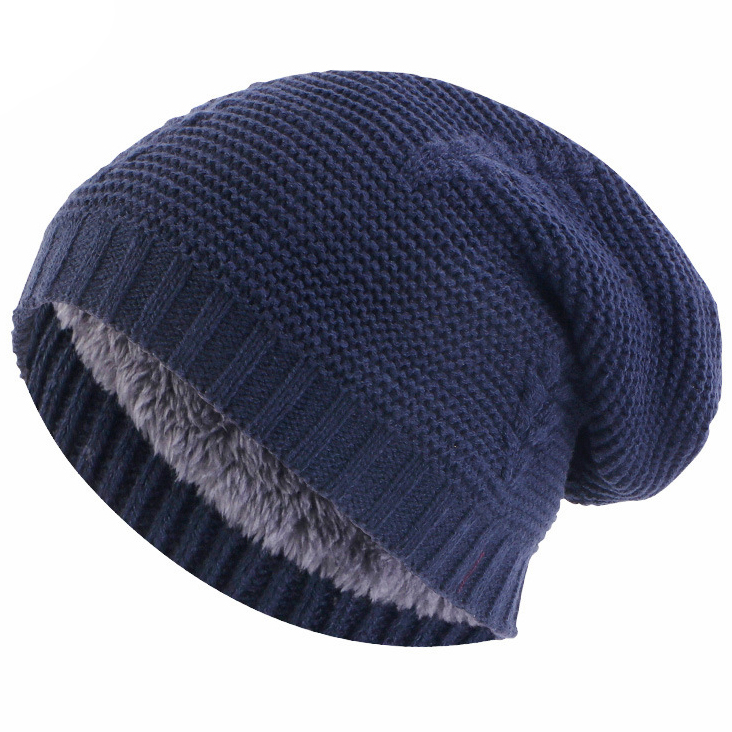 Men's Casual Warm Cashmere Chic Twist Sweater Hat