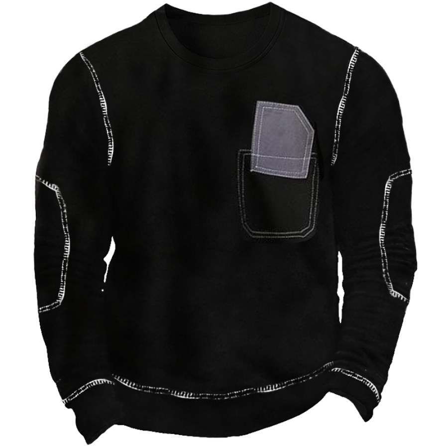 

Men's Vintage Crew Neck Sweatshirt