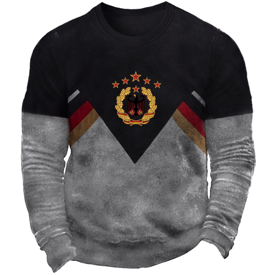 

Men's Vintage German Flag World Cup Crew Neck Sweatshirt