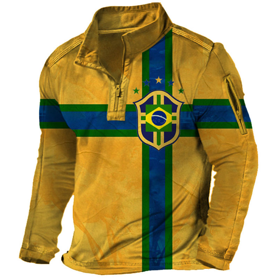 

Men's Brazil Soccer Team Print 22/23 Fan T-Shirt