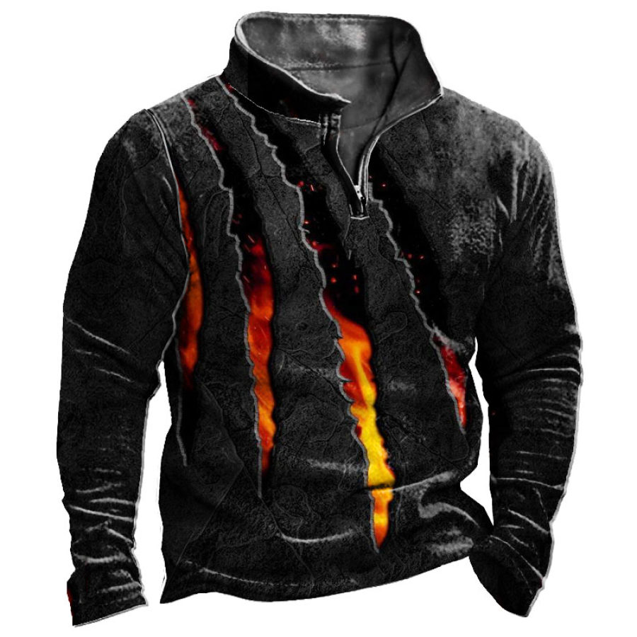 

Men's Paw Print Sweatshirt