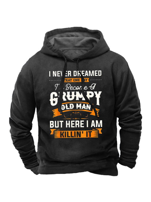 Grumpy Old Man Men's Hoodie