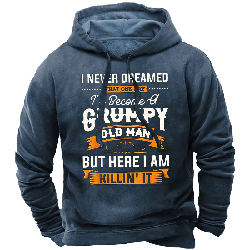 Grumpy Old Man Men's Hoodie