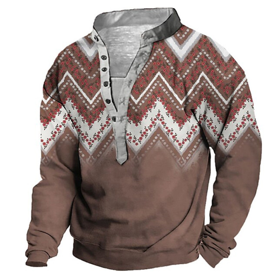 

Men's Outdoor Casual Tactical Long Sleeve Sweater