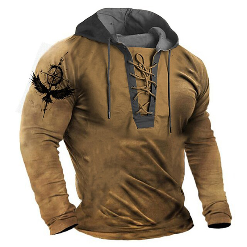 Men's Outdoor Casual Tactical Chic Long Sleeve Sweater