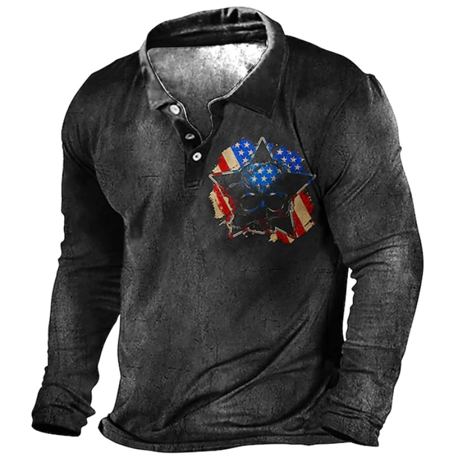 

Men's Outdoor Casual Tactical Long Sleeve Sweater