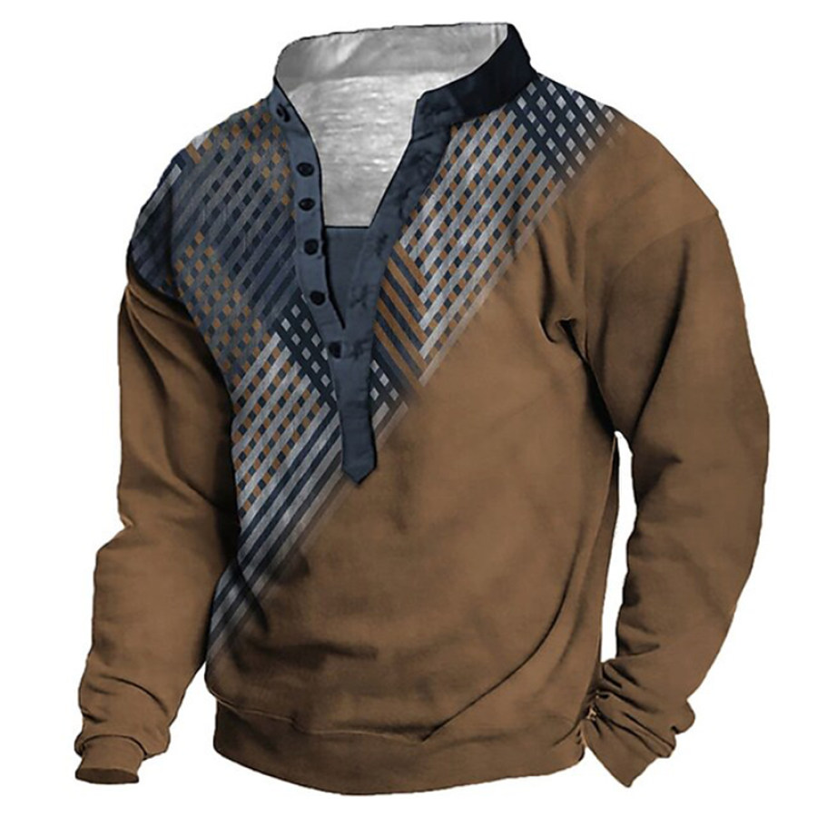 

Men's Outdoor Casual Tactical Long Sleeve Sweater